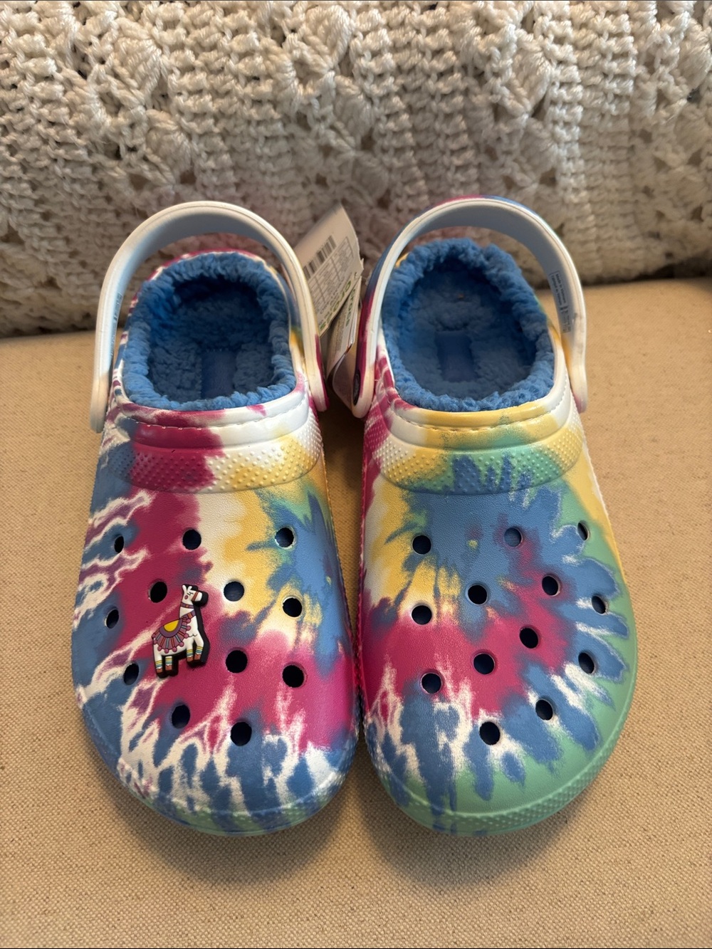 Tie Dye Crocs NWT